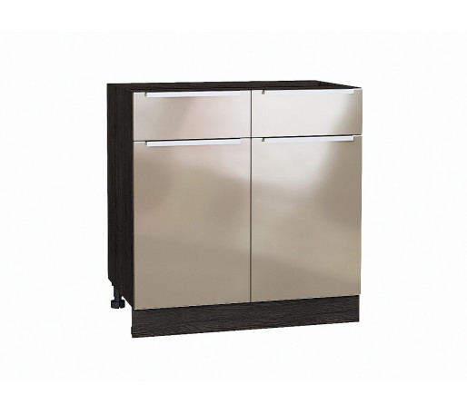 Шкаф нижний с 2-мя дверцами и 2-мя ящиками Фьюжн, цвет: Gallant