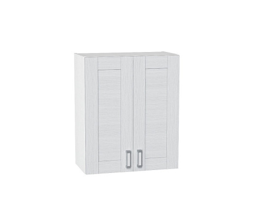Шкаф верхний с 2-мя дверцами Лофт, цвет: Snow Veralinga