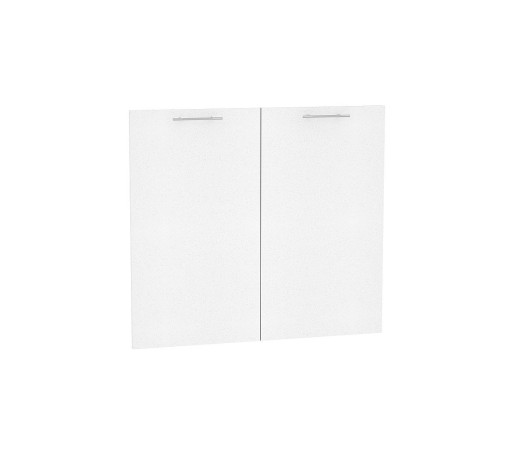 Комплект фасадов Валерия-М для каркаса Ф-50Н В809, цвет: Белый металлик