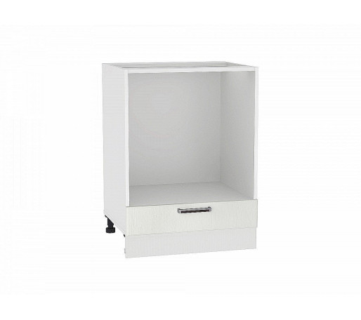 Шкаф нижний под духовку Прага, цвет: Белое дерево