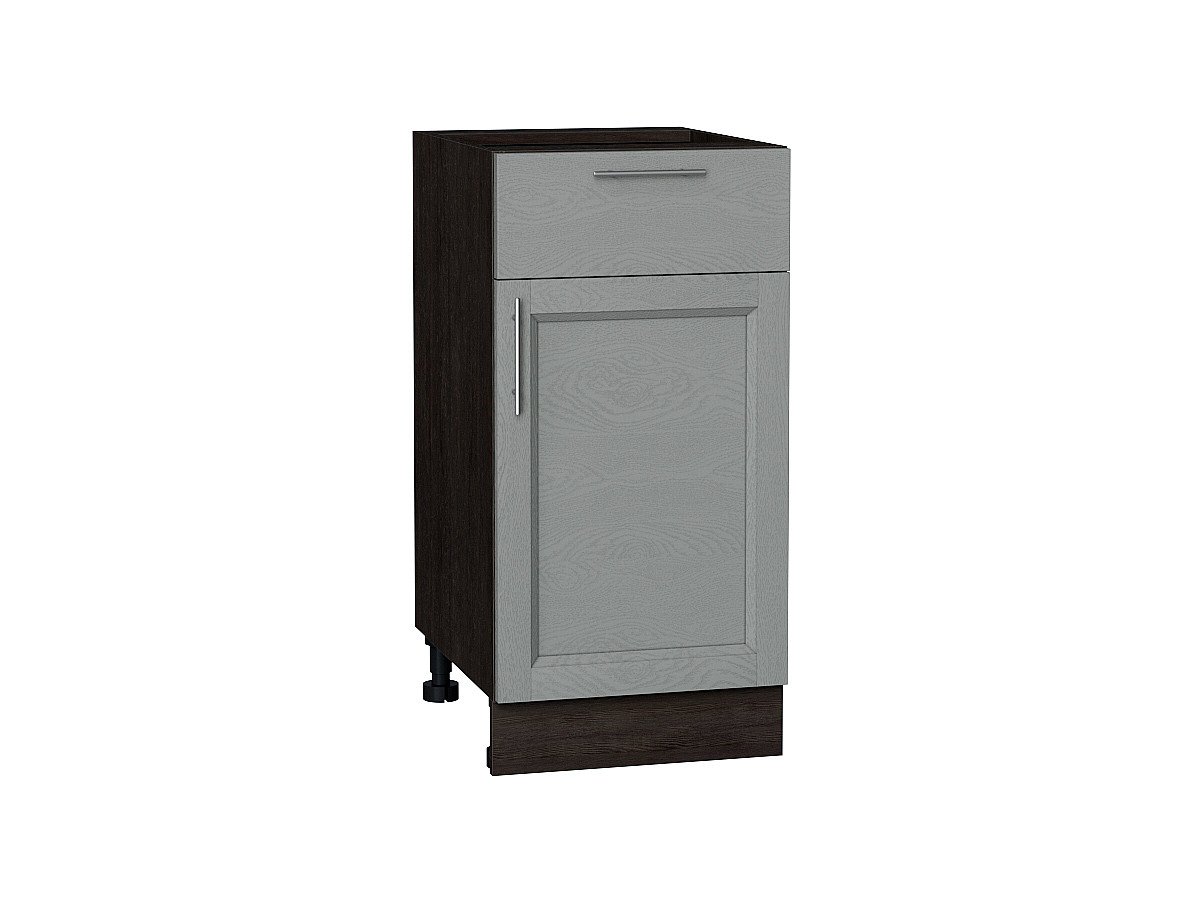 Шкаф нижний с 1-ой дверцей и ящиком Сканди, цвет: Grey Softwood Шкаф нижний с 1-ой дверцей и ящиком Сканди, цвет: Grey Softwood