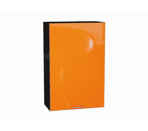 Шкаф верхний с 1-ой дверцей Валерия-М, цвет: Оранжевый глянец