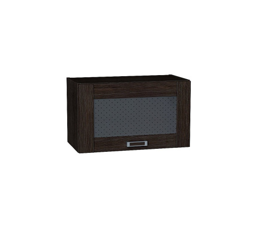 Шкаф верхний горизонтальный остекленный Лофт, цвет: Wenge Veralinga