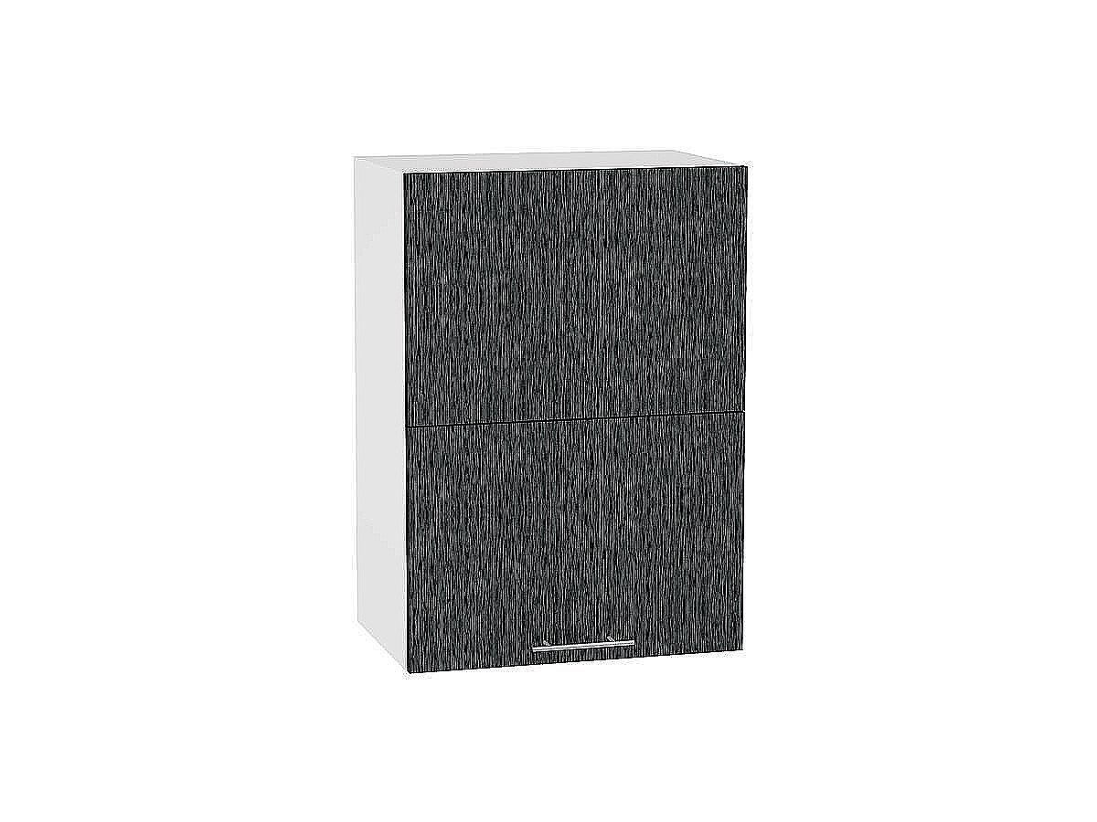 Шкаф верхний горизонтальный с подъемным механизмом Валерия-М, цвет: Черный металлик дождь Шкаф верхний горизонтальный с подъемным механизмом Валерия-М, цвет: Черный металлик дождь