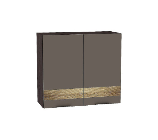Шкаф верхний с 2-мя дверцами Терра D, цвет: Смоки Софт