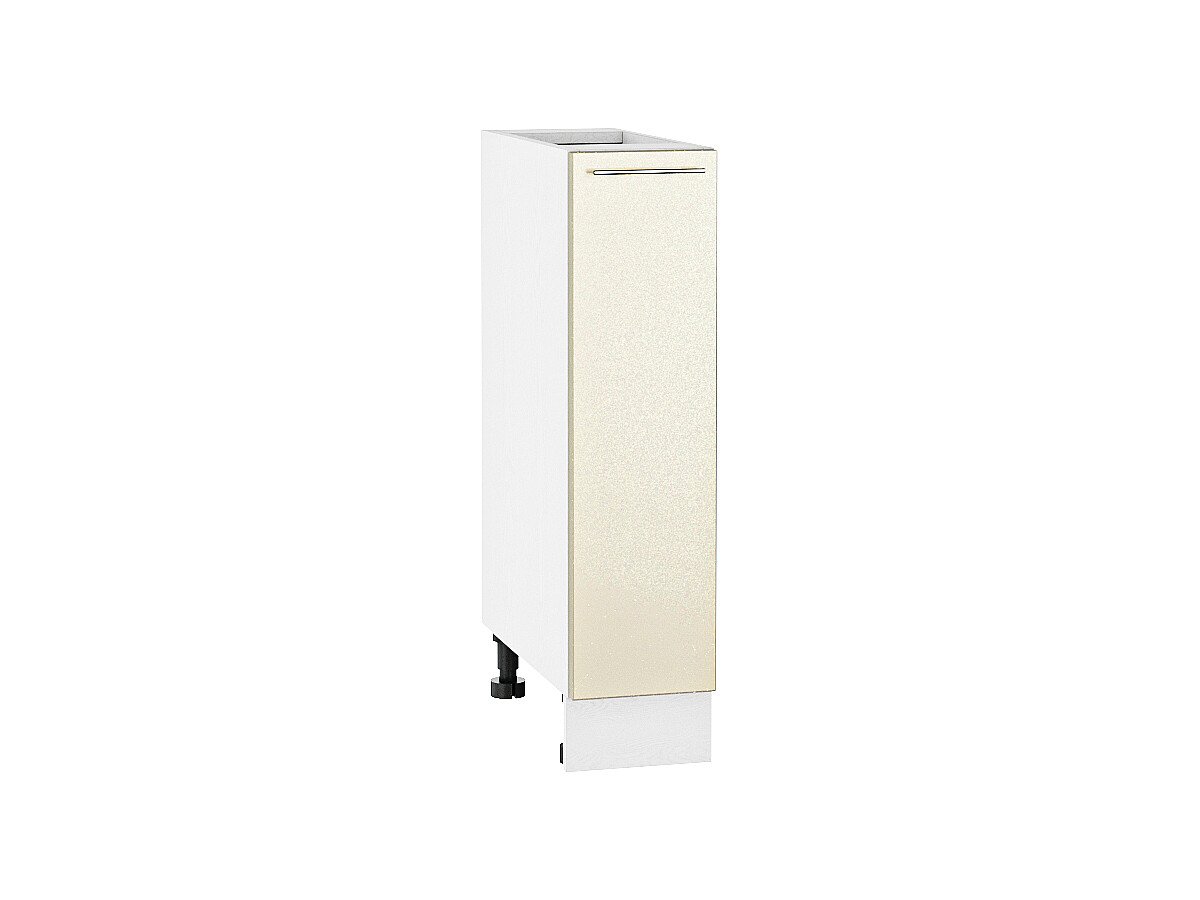 Шкаф нижний бутылочница Валерия-М, цвет: Бежевый металлик Шкаф нижний бутылочница Валерия-М, цвет: Бежевый металлик