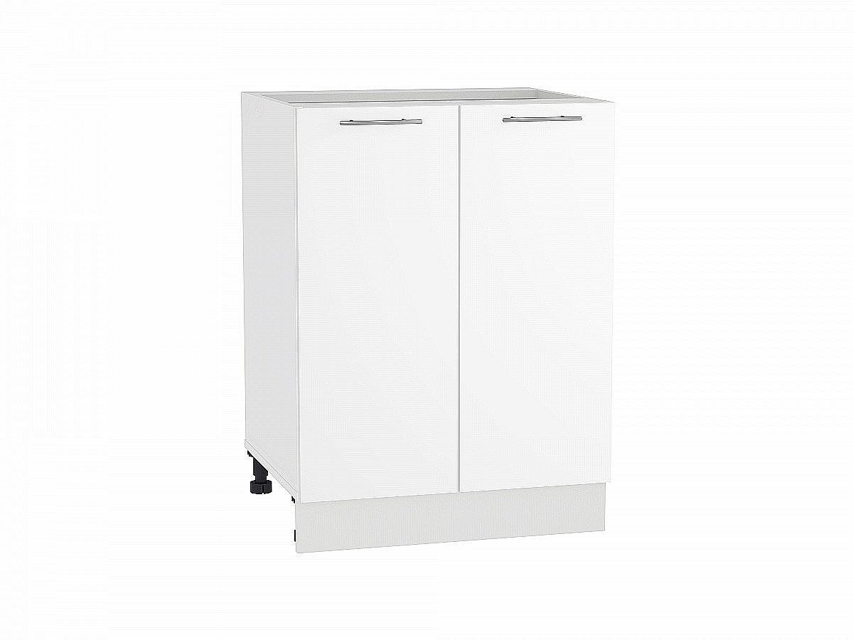 Шкаф нижний с 2-мя дверцами Валерия-М, цвет: Белый глянец Шкаф нижний с 2-мя дверцами Валерия-М, цвет: Белый глянец