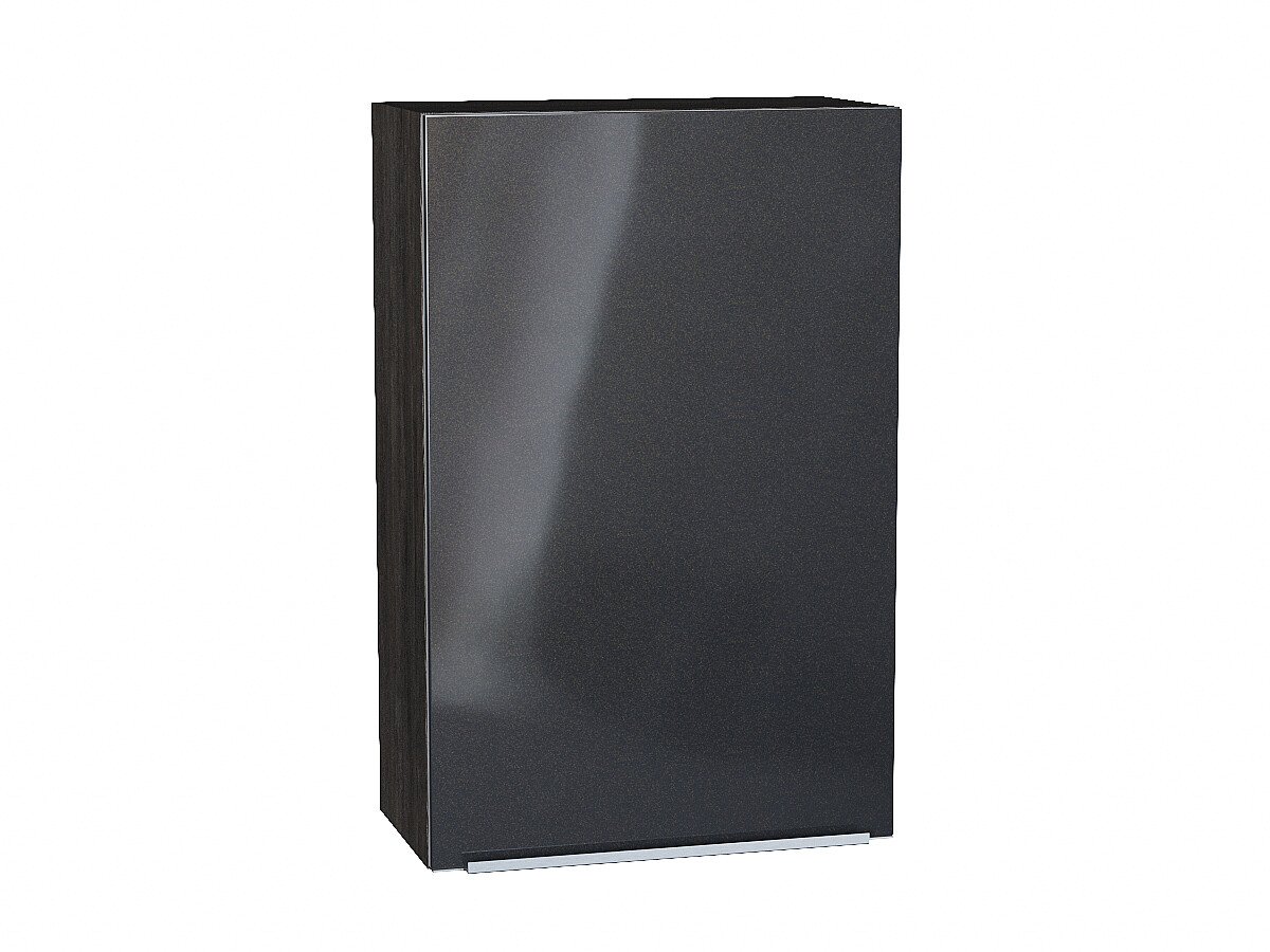 Шкаф верхний с 1-ой дверцей Фьюжн, цвет: Anthracite Шкаф верхний с 1-ой дверцей Фьюжн, цвет: Anthracite