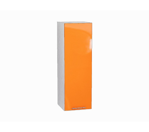 Шкаф верхний с 1-ой дверцей Валерия-М, цвет: Оранжевый глянец