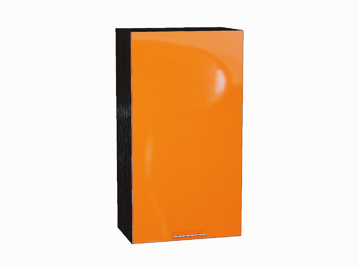 Шкаф верхний с 1-ой дверцей Валерия-М, цвет: Оранжевый глянец Шкаф верхний с 1-ой дверцей Валерия-М, цвет: Оранжевый глянец