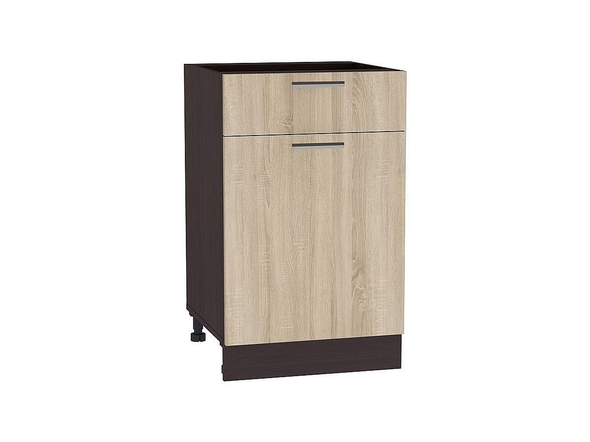 Шкаф нижний с 1-ой дверцей и ящиком Брауни, цвет: Дуб сонома Шкаф нижний с 1-ой дверцей и ящиком Брауни, цвет: Дуб сонома