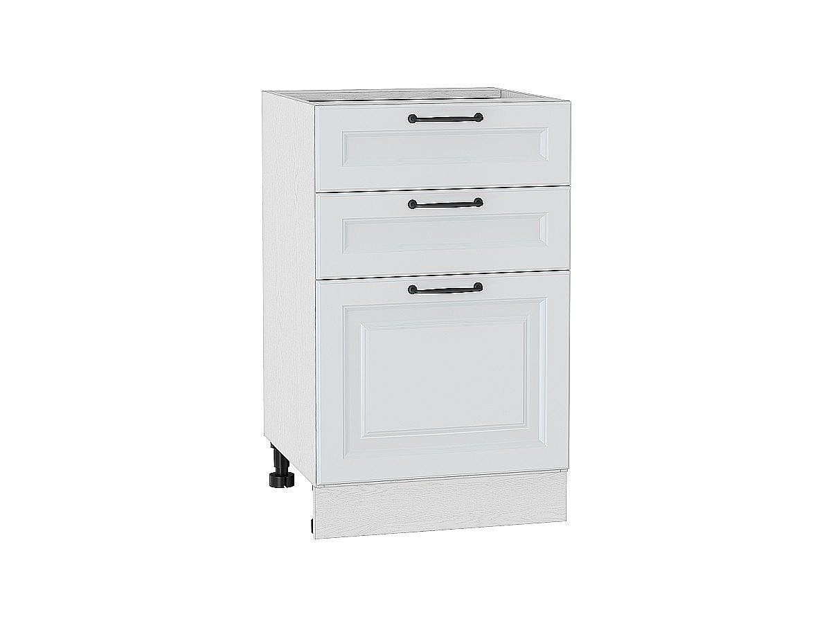 Шкаф нижний с 3-мя ящиками Ницца, цвет: Blanco Шкаф нижний с 3-мя ящиками Ницца, цвет: Blanco