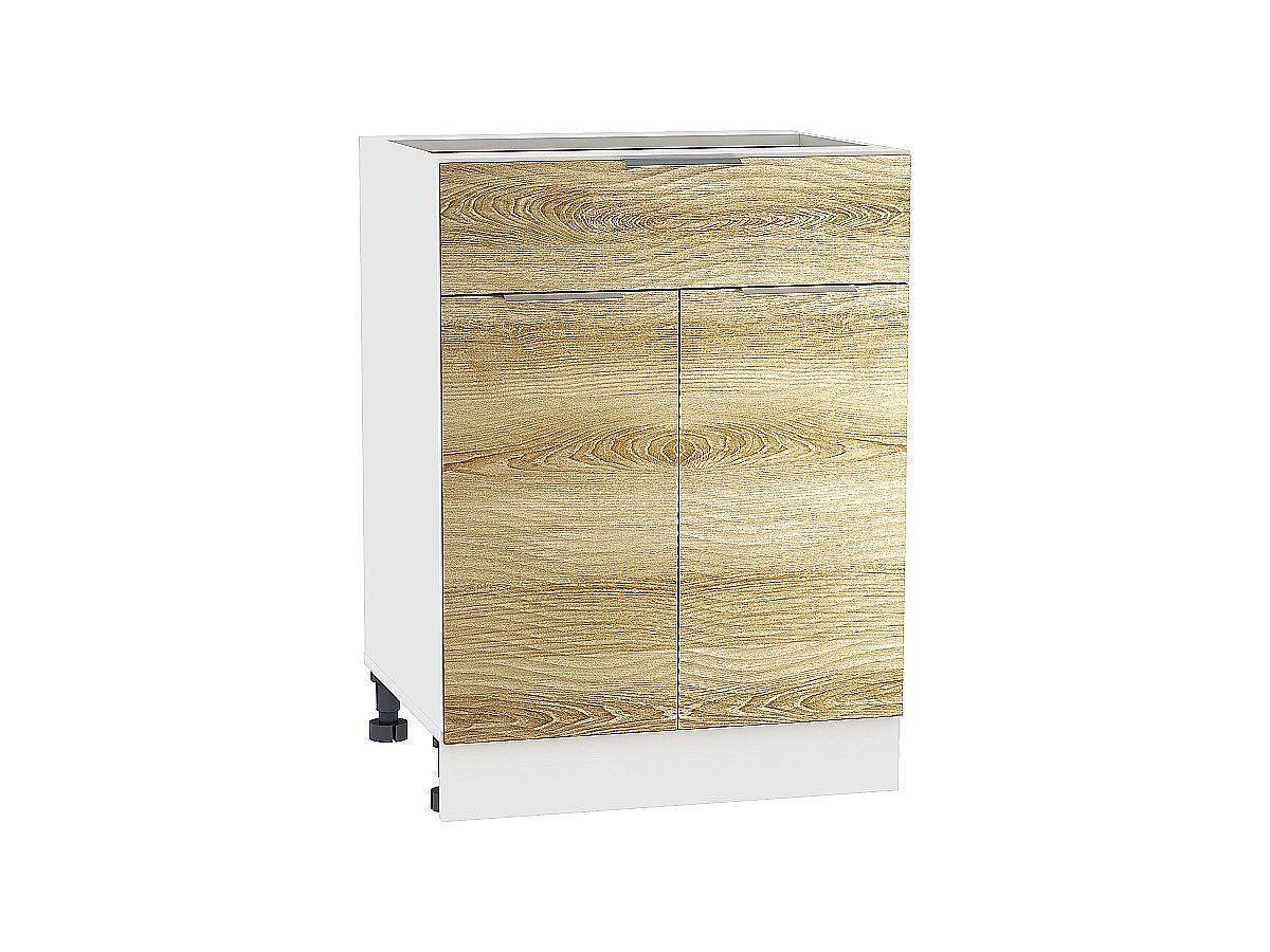 Шкаф нижний с 2-мя дверцами и ящиком Терра W, цвет: Ель Карпатская Шкаф нижний с 2-мя дверцами и ящиком Терра W, цвет: Ель Карпатская
