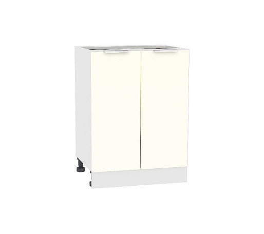 Шкаф нижний с 2-мя дверцами Терра, цвет: Ваниль софт