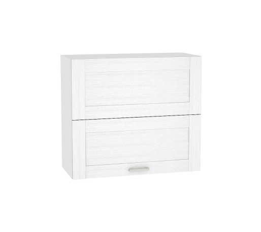 Шкаф верхний горизонтальный с подъемным механизмом Лофт, цвет: Snow Veralinga