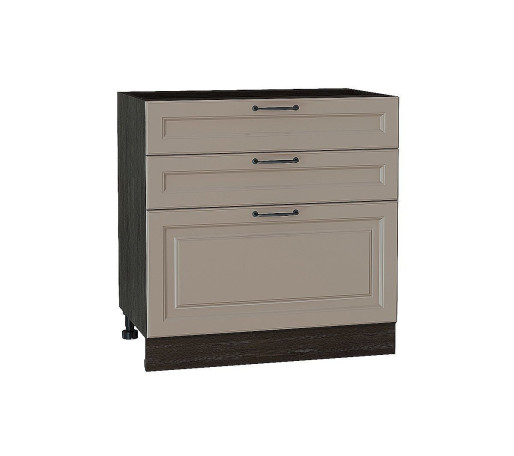 Шкаф нижний с 3-мя ящиками Ницца, цвет: Omnia
