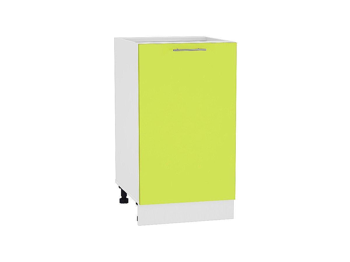 Шкаф нижний с 1-ой дверцей Валерия-М, цвет: Лайм глянец Шкаф нижний с 1-ой дверцей Валерия-М, цвет: Лайм глянец