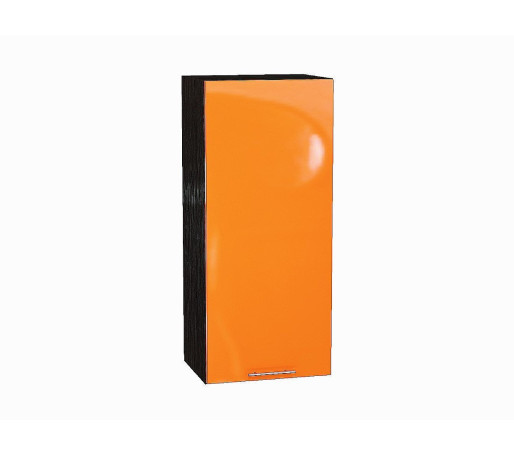Шкаф верхний с 1-ой дверцей Валерия-М, цвет: Оранжевый глянец