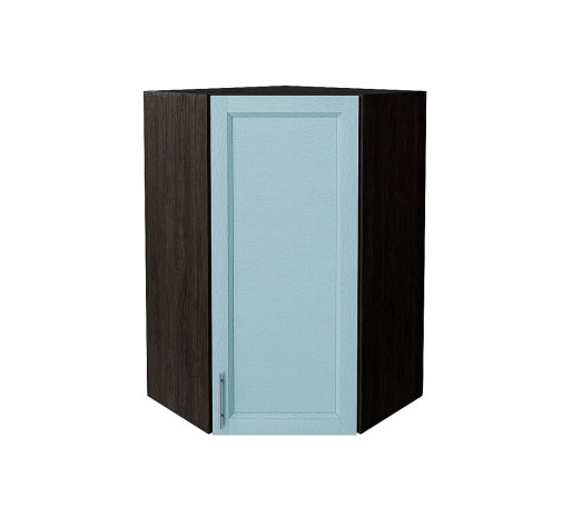 Шкаф верхний угловой Сканди, цвет: Sky Wood