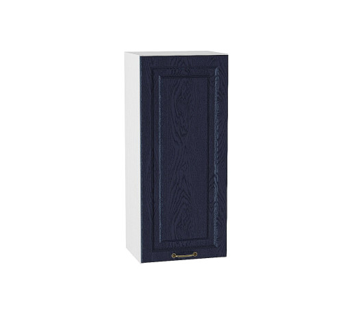 Шкаф верхний с 1-ой дверцей Ницца, цвет: Дуб синий