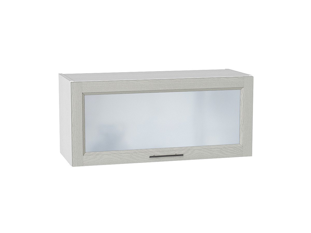 Шкаф верхний горизонтальный остекленный Сканди, цвет: Cappuccino Softwood Шкаф верхний горизонтальный остекленный Сканди, цвет: Cappuccino Softwood