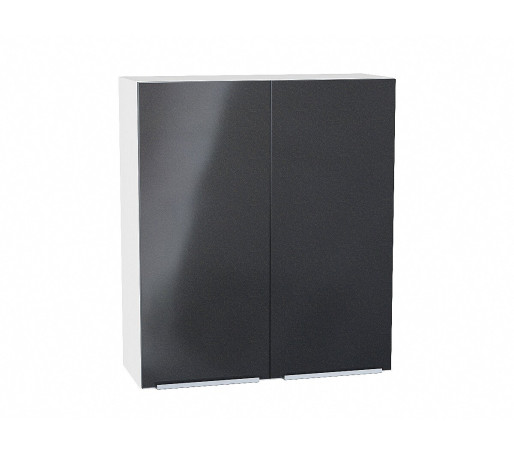Шкаф верхний с 2-мя дверцами Фьюжн, цвет: Anthracite