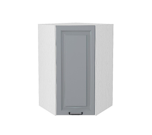 Шкаф верхний угловой Ницца, цвет: Magnum