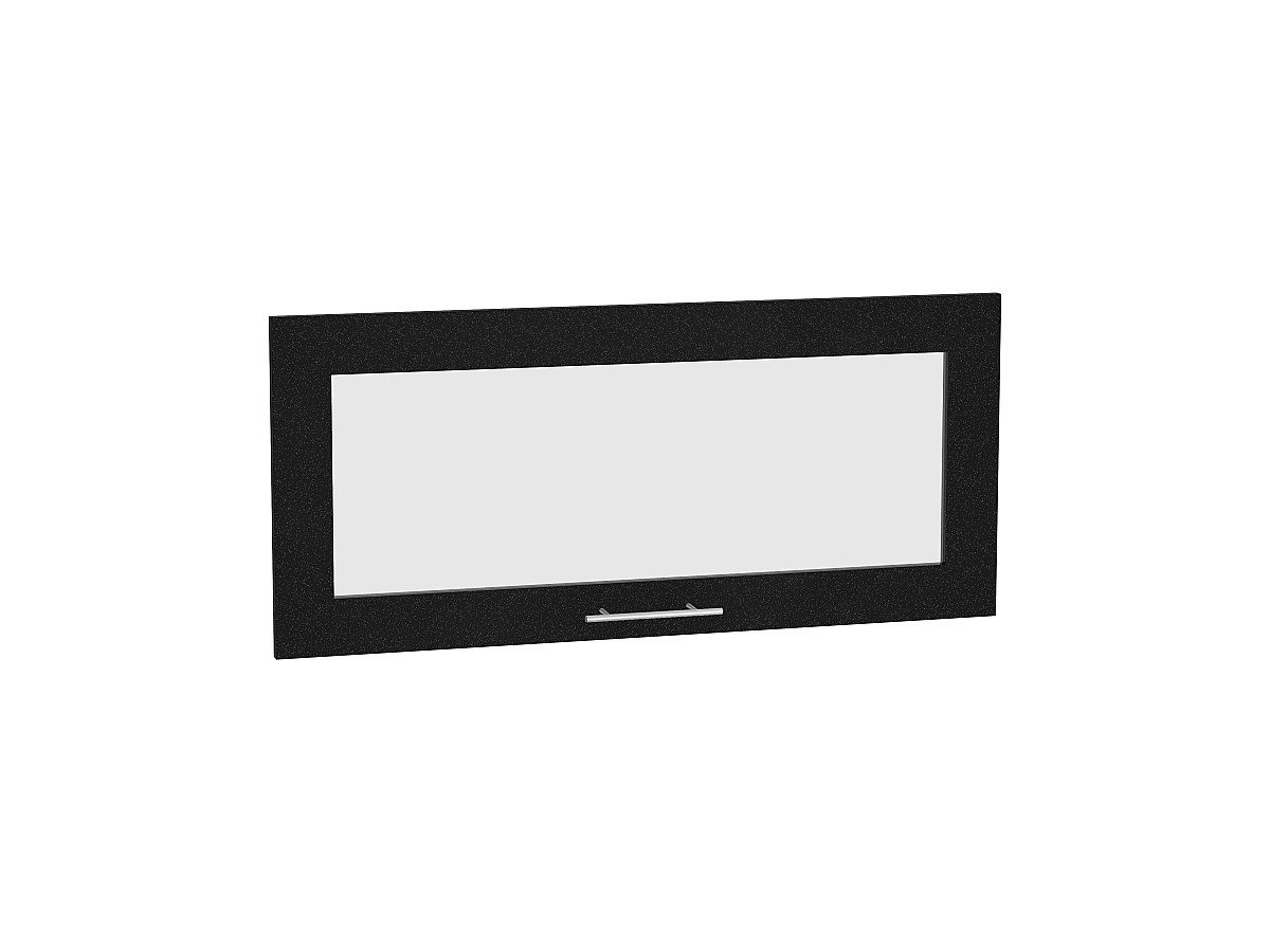 Комплект фасадов Валерия-М со стеклом для каркаса Ф-88 ВГ800, цвет: Черный металлик Комплект фасадов Валерия-М со стеклом для каркаса Ф-88 ВГ800, цвет: Черный металлик