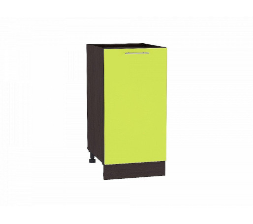 Шкаф нижний с 1-ой дверцей Валерия-М, цвет: Лайм глянец