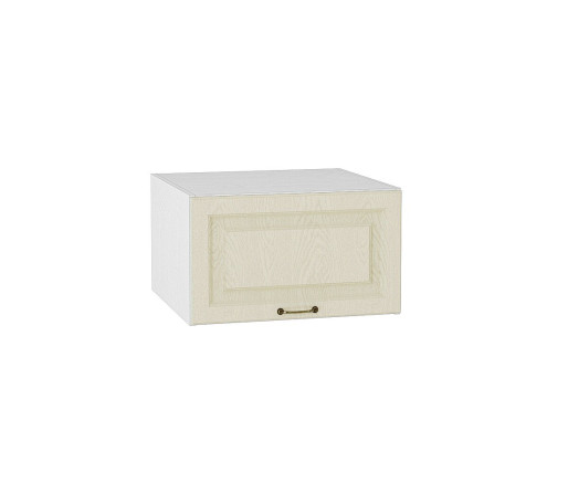 Шкаф верхний горизонтальный глубокий Ницца, цвет: Дуб крем