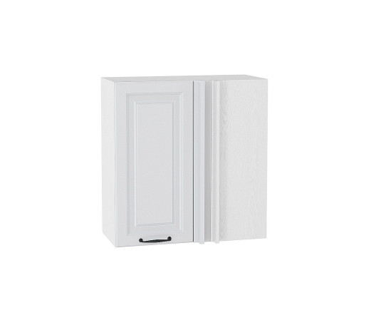 Шкаф верхний прямой угловой Ницца, цвет: Blanco