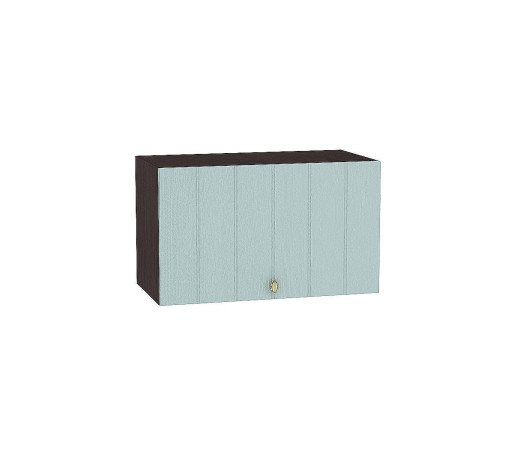 Шкаф верхний горизонтальный глубокий Прованс, цвет: Голубой