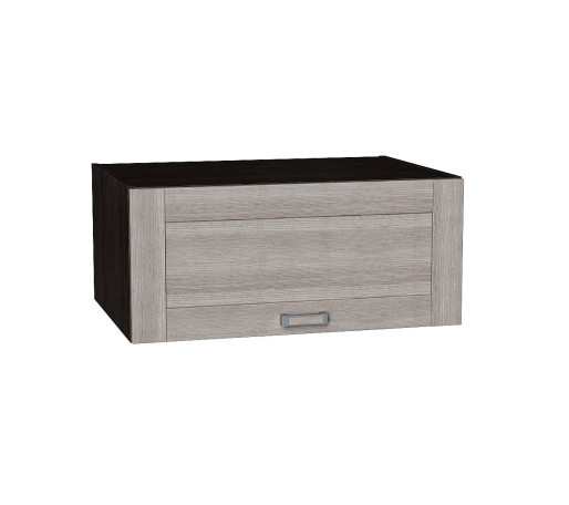 Шкаф верхний горизонтальный глубокий Лофт, цвет: Cappuccino Veralinga