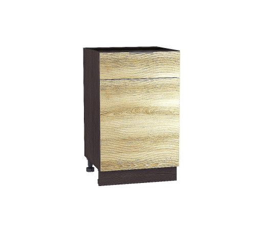 Шкаф нижний с 1-ой дверцей и ящиком Терра W, цвет: Ель Карпатская