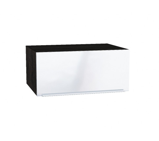 Шкаф верхний горизонтальный глубокий Фьюжн, цвет: Angel