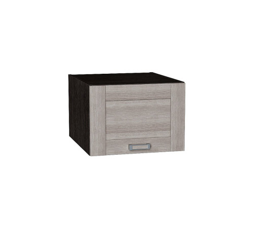 Шкаф верхний горизонтальный глубокий Лофт, цвет: Cappuccino Veralinga