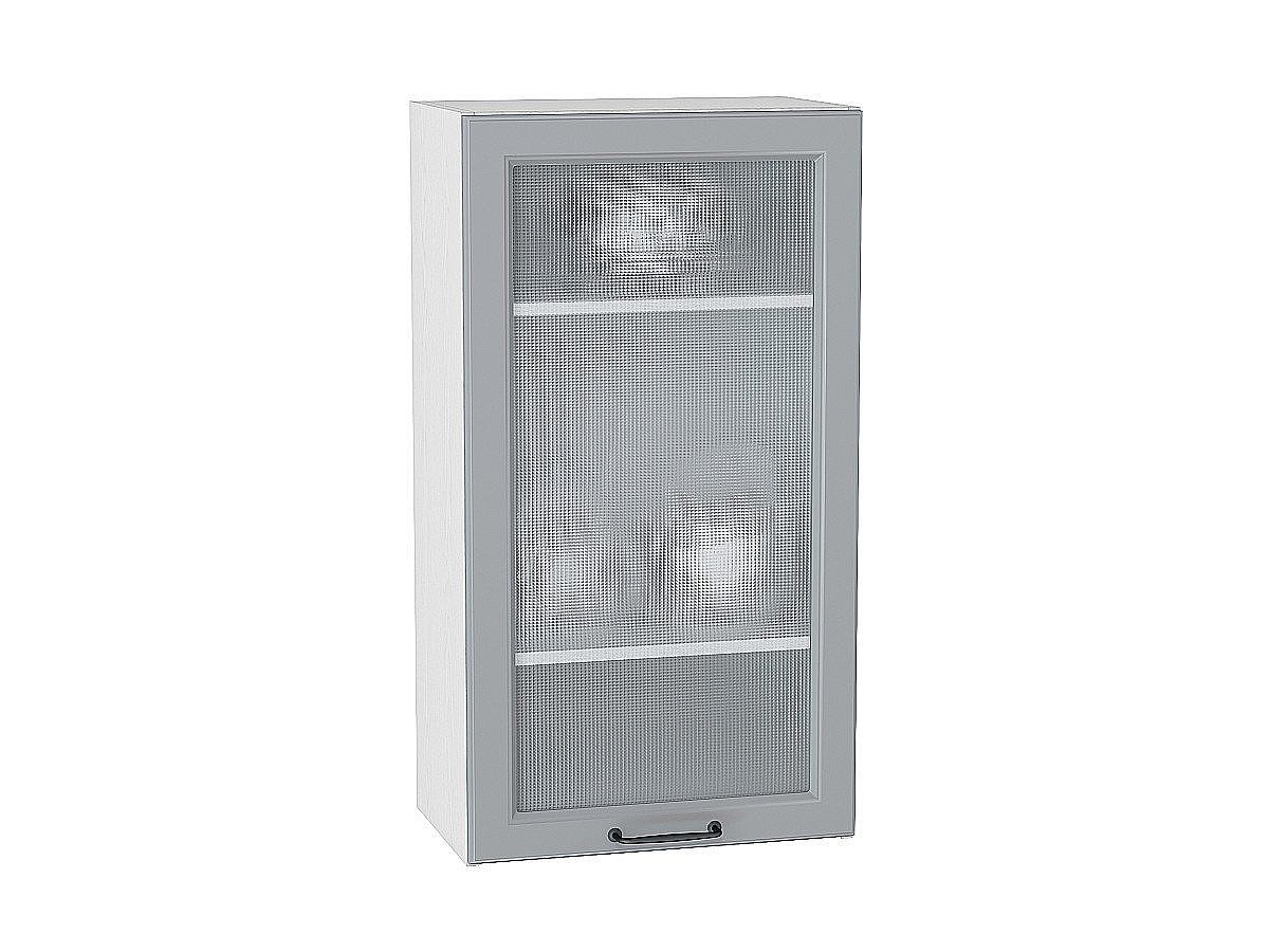 Шкаф верхний с 1-ой остекленной дверцей Ницца, цвет: Magnum Шкаф верхний с 1-ой остекленной дверцей Ницца, цвет: Magnum