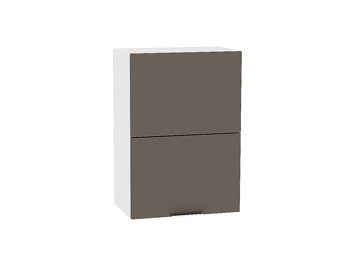 Шкаф верхний горизонтальный с подъемным механизмом Терра, цвет: Смоки Софт Шкаф верхний горизонтальный с подъемным механизмом Терра, цвет: Смоки Софт