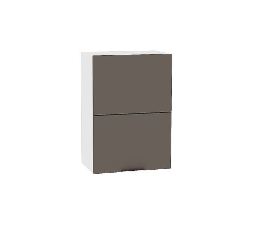 Шкаф верхний горизонтальный с подъемным механизмом Терра, цвет: Смоки Софт