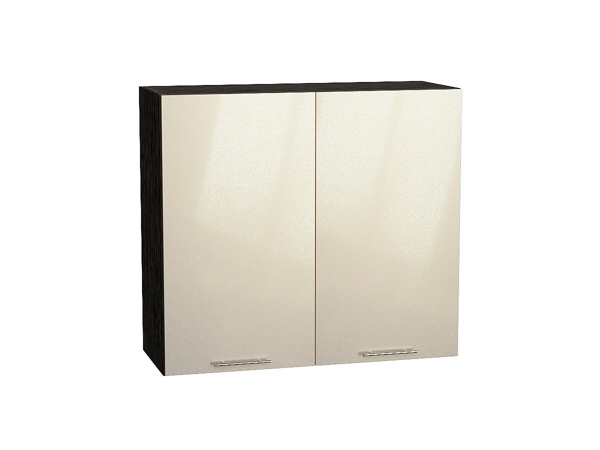 Шкаф верхний с 2-мя дверцами Валерия-М, цвет: Бежевый металлик Шкаф верхний с 2-мя дверцами Валерия-М, цвет: Бежевый металлик