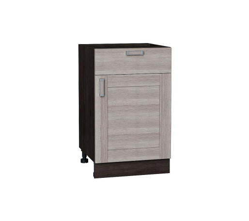 Шкаф нижний с 1-ой дверцей и ящиком Лофт, цвет: Cappuccino Veralinga