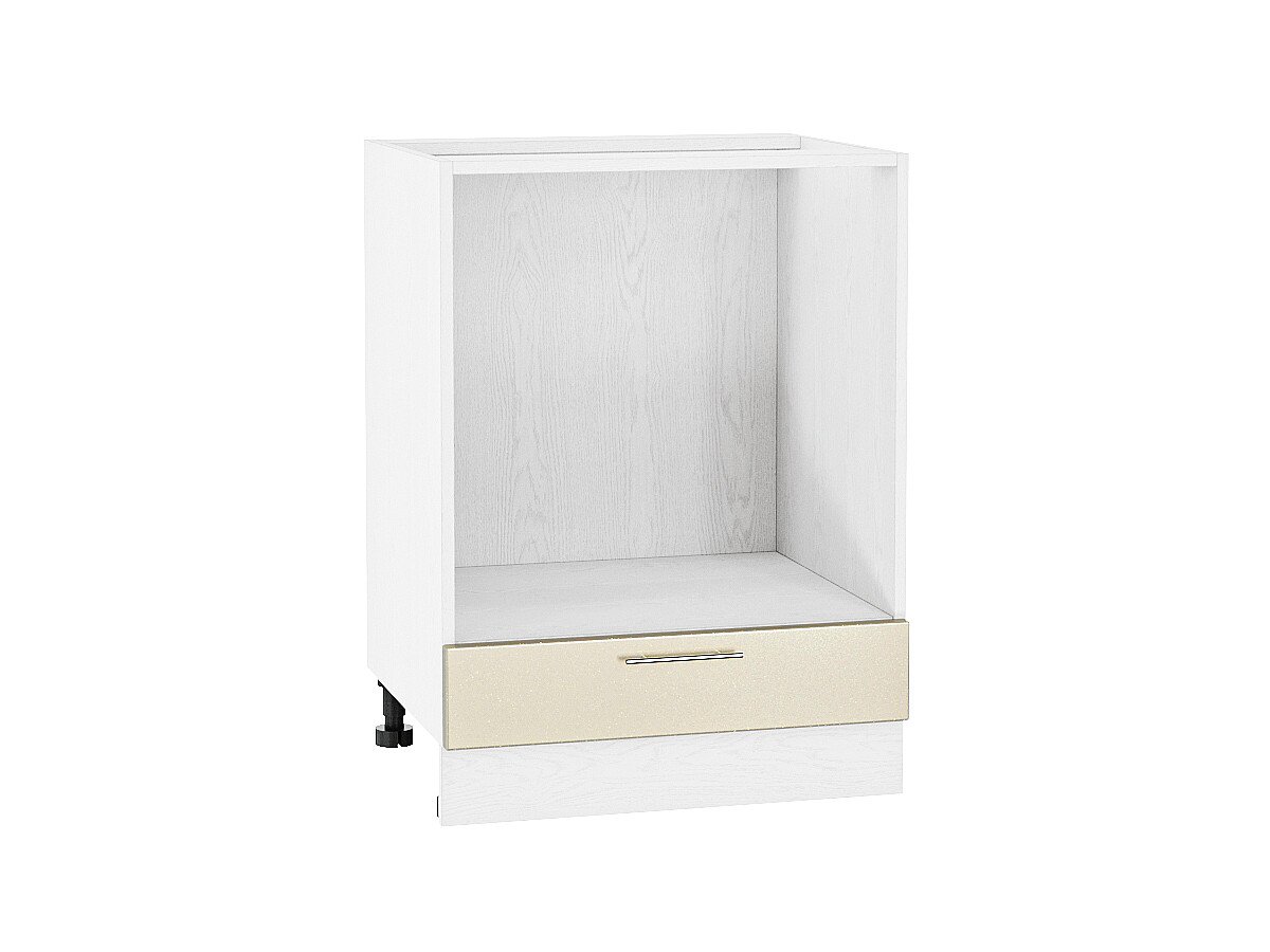 Шкаф нижний под духовку Валерия-М, цвет: Бежевый металлик Шкаф нижний под духовку Валерия-М, цвет: Бежевый металлик