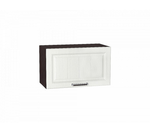 Шкаф верхний горизонтальный Прага, цвет: Белое дерево