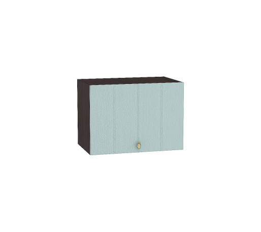 Шкаф верхний горизонтальный глубокий Прованс, цвет: Голубой