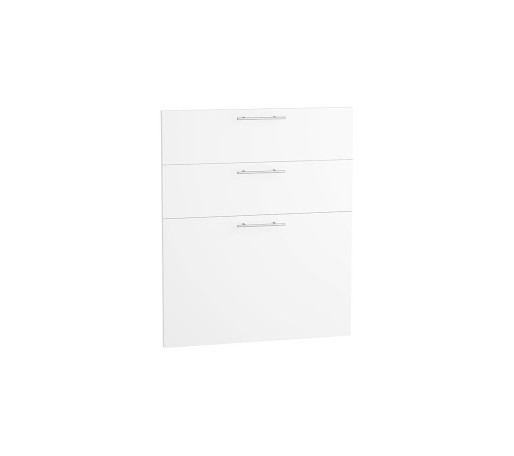 Комплект фасадов Валерия-М для каркаса Ф-43 Н603, цвет: Белый глянец