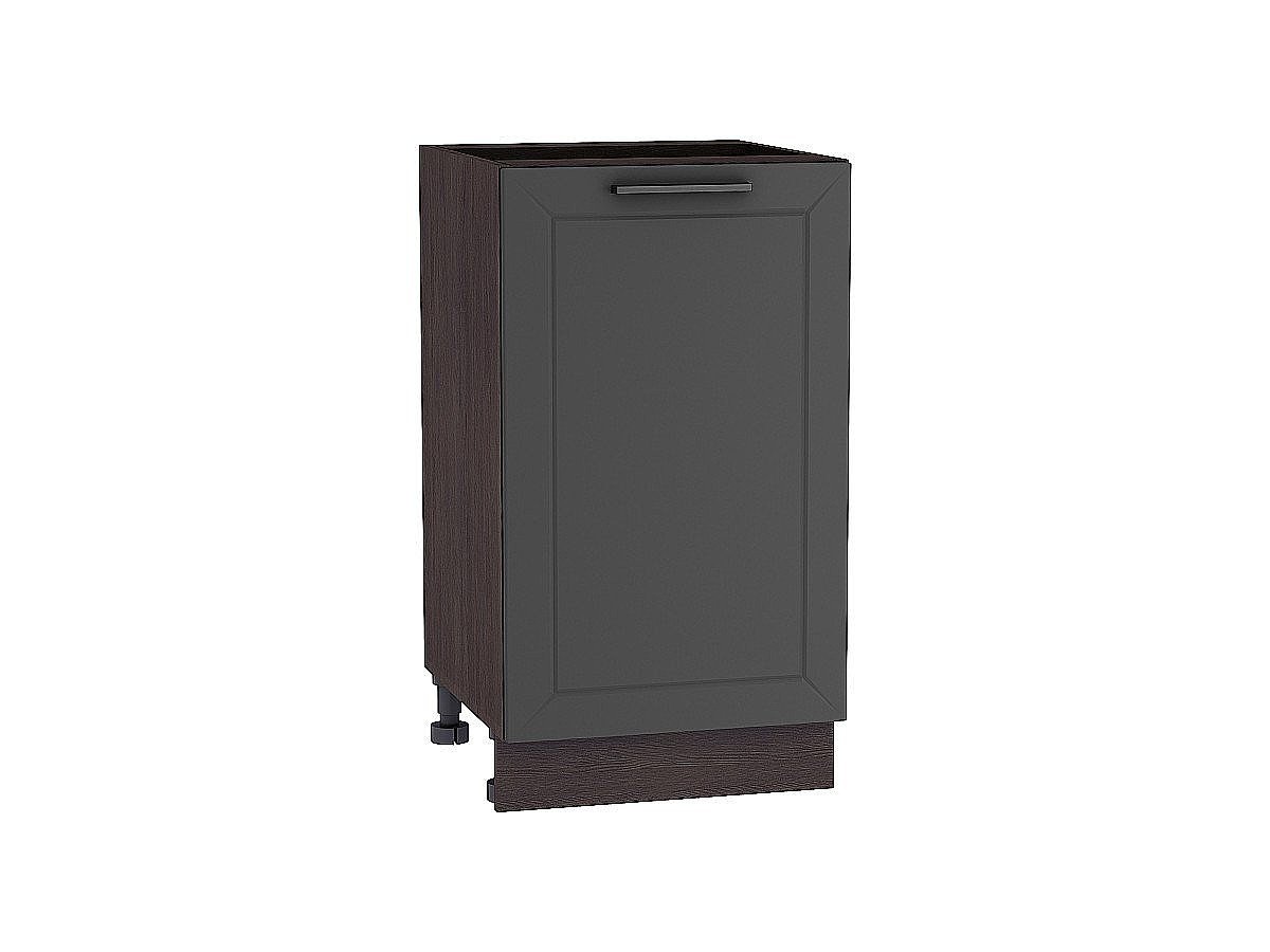 Шкаф нижний с 1-ой дверцей Глетчер, цвет: Маренго Силк Шкаф нижний с 1-ой дверцей Глетчер, цвет: Маренго Силк