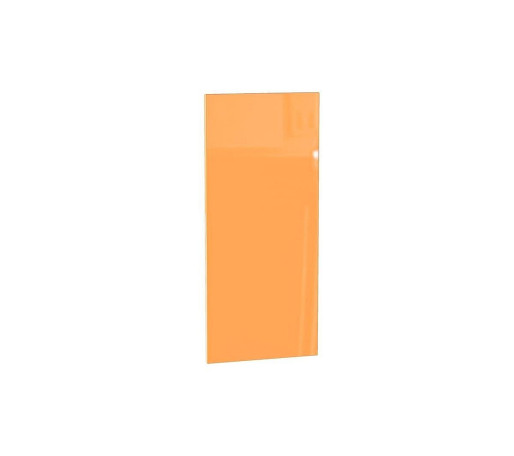 Торцевой фасад Валерия-М для верхнего шкафа Ф-93, цвет: Оранжевый глянец