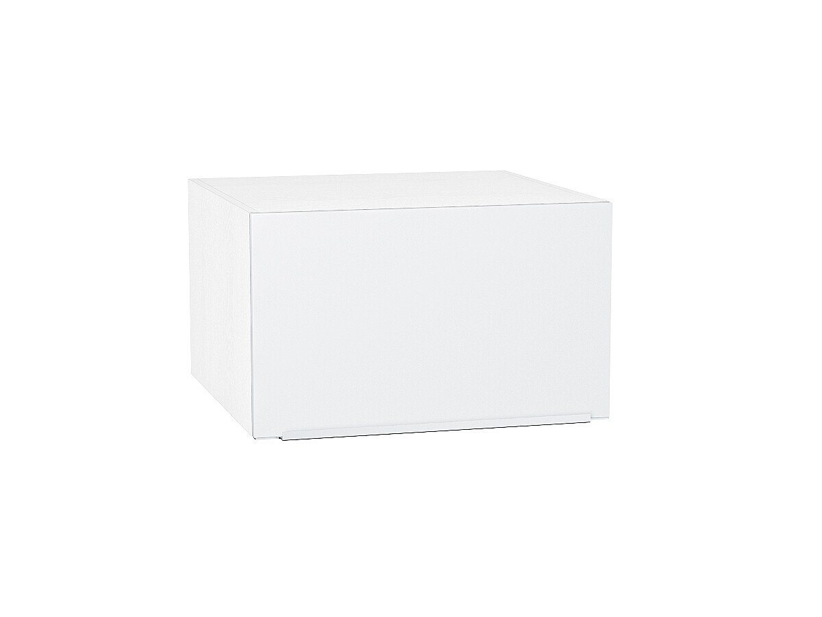 Шкаф верхний горизонтальный глубокий Фьюжн, цвет: Silky White Шкаф верхний горизонтальный глубокий Фьюжн, цвет: Silky White