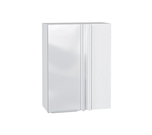 Шкаф верхний прямой угловой Фьюжн, цвет: Angel