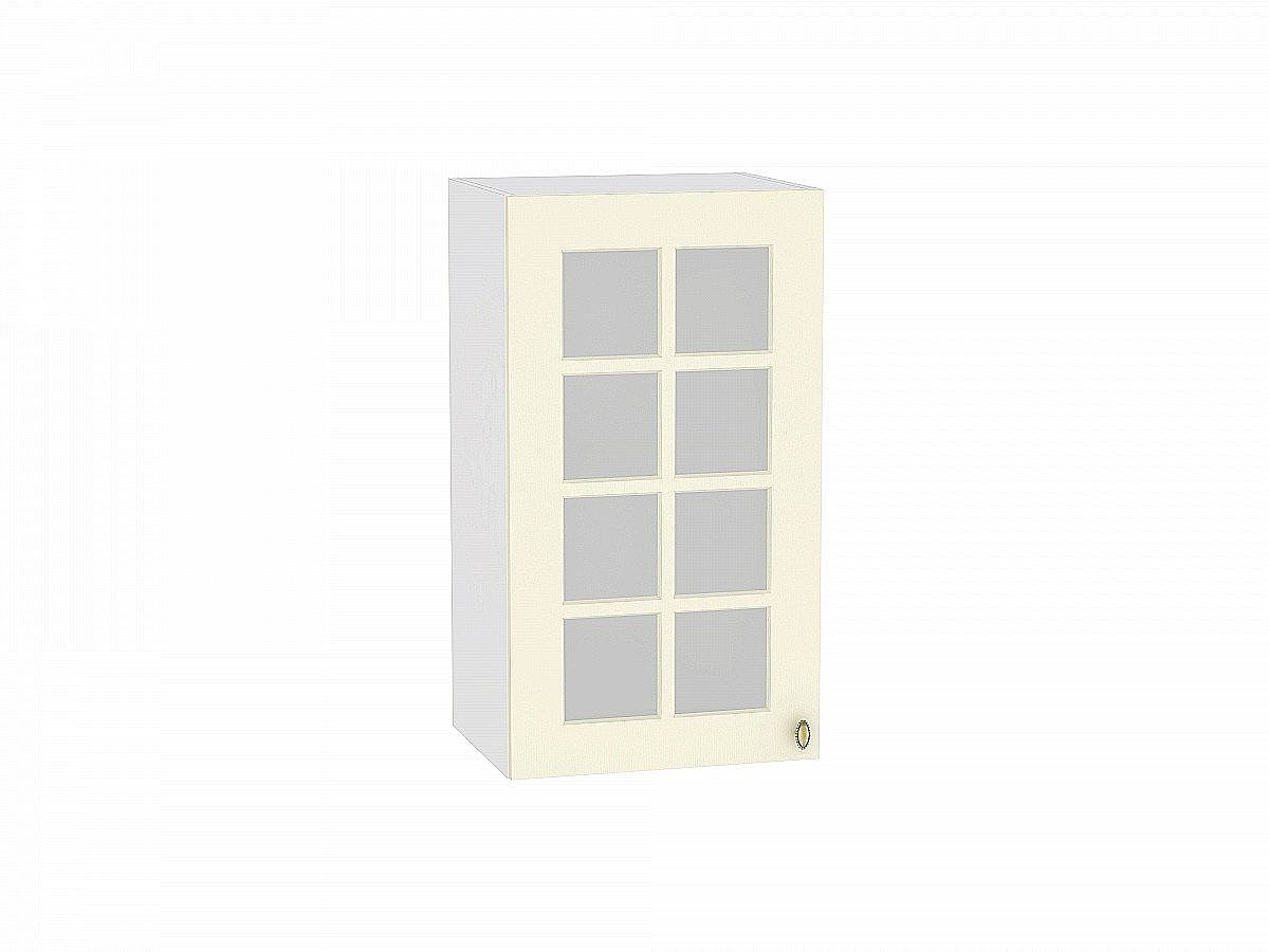 Шкаф верхний с 1-ой остекленной дверцей Прованс, цвет: Ваниль Шкаф верхний с 1-ой остекленной дверцей Прованс, цвет: Ваниль